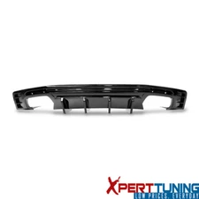Fits 16-24 Chevy Camaro Ikon Style Rear Bumper Lip Diffuser Glossy Black PP