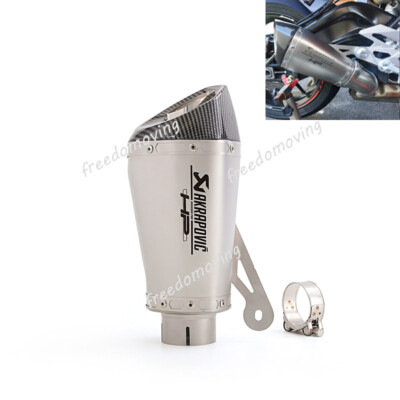 For BMW S1000RR 2010-2014 S1000R 2010-2016 60mm Exhaust Tips Muffler DB Killer