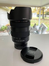 Sony FE 24-105 mm F4 G OSS E-mount Full Frame. Black, used. 
