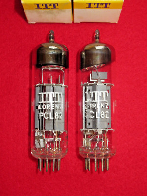 1x PCL82 LORENZ NOS NEU Röhre geprüft Tube NEW 16A8 Valve Valvula Valvola Tutto