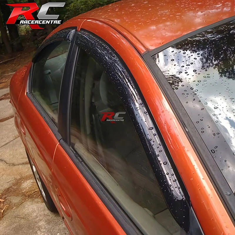 For 00-05 Dodge Neon Window Visors Acrylic Sun Shade Rain Vent Guards 4PC - Image 2 of 4