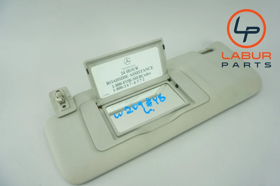 Parasol delantero izquierdo gris mercedes clase clk w209 03-09 a791 Foto 4 de 4