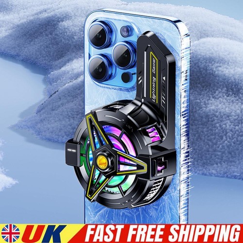 Smartphone Cooler Cooling Pad Reusable Magnetic/Back Clip Phone Radiator
