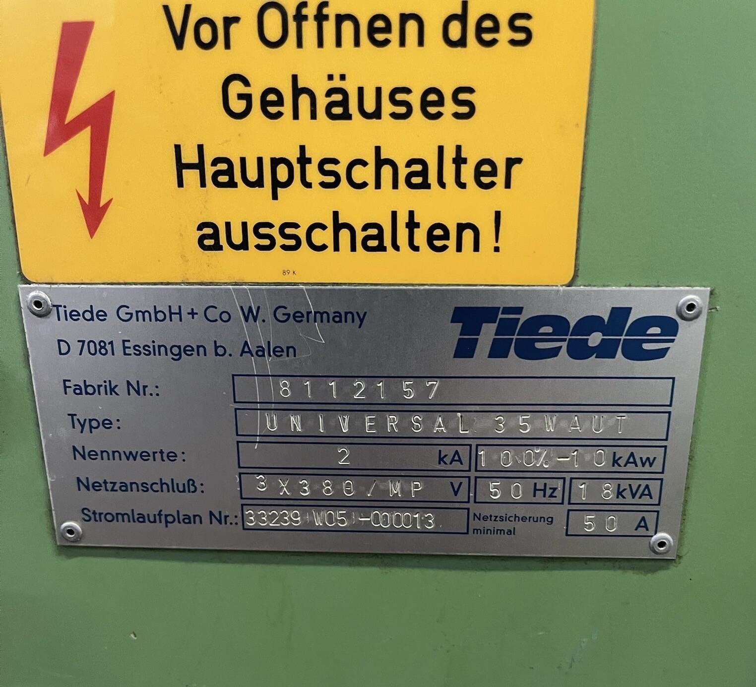 Tiede Universal 35WAUT zerstörungsfreie Rissprüfung – Bild 5