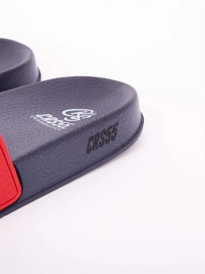 Crosshatch - Men's 'HAMLAX' Sliders - Red - Image 3 of 4