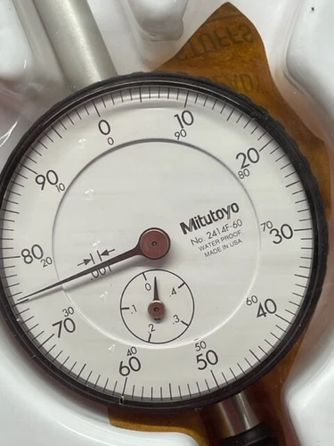 Mitutoyo 2414F-60 Dial Indicator 0-.50" Range  IN STOCK   LAST ONE