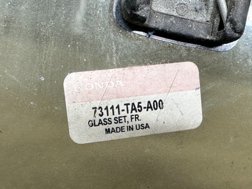 New 2008 - 2012 Honda Accord LX LX-P S Windshield Front Glass OEM Open - Picture 10 of 14