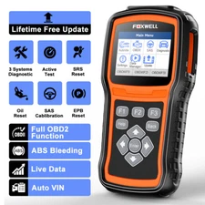 Foxwell NT630 Plus Bidirectional SRS SAS ABS Bleeding OBD2 Scanner Diagnostic