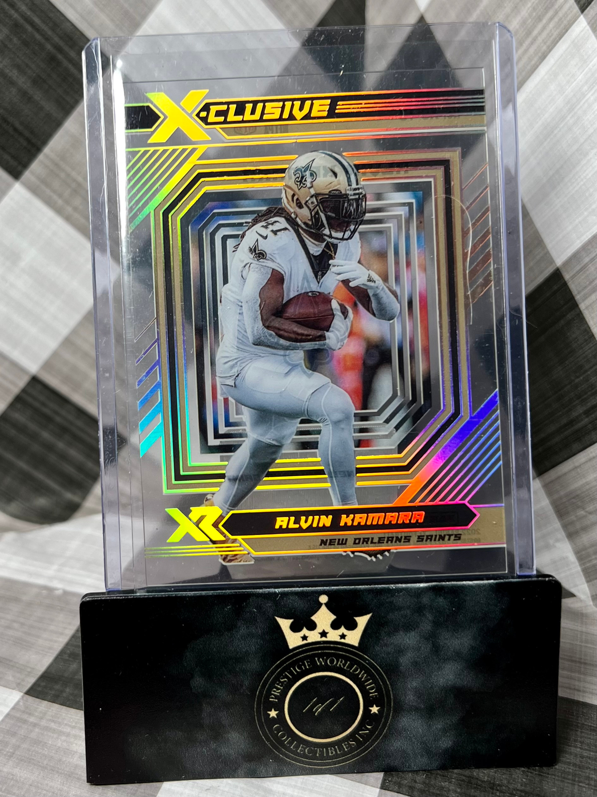 Alvin Kamara 2022 XR X-Clusive Short Print #XC-13 New Orleans Saints
