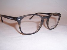 NEW Giorgio Armani EYEGLASSES AR 7074 5405 STRIPED BROWN 50mm RX AUTHENTIC