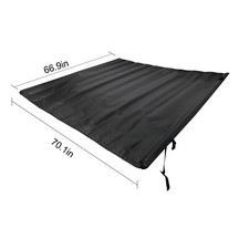 5.8ft Roll-up Truck Bed Tonneau Cover For 07-13 Chevy Silverado Gmc Sierra 1500