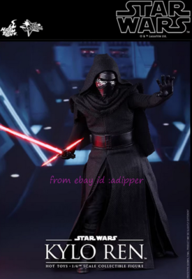 Hot Toys Mms320 1/6 Force Awakens Kylo Ren Action Figure In Stock