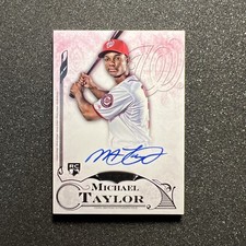 2015 Topps Five Star MICHAEL TAYLOR #FSA-MTA Rookie AUTO - WASHINGTON NATIONALS