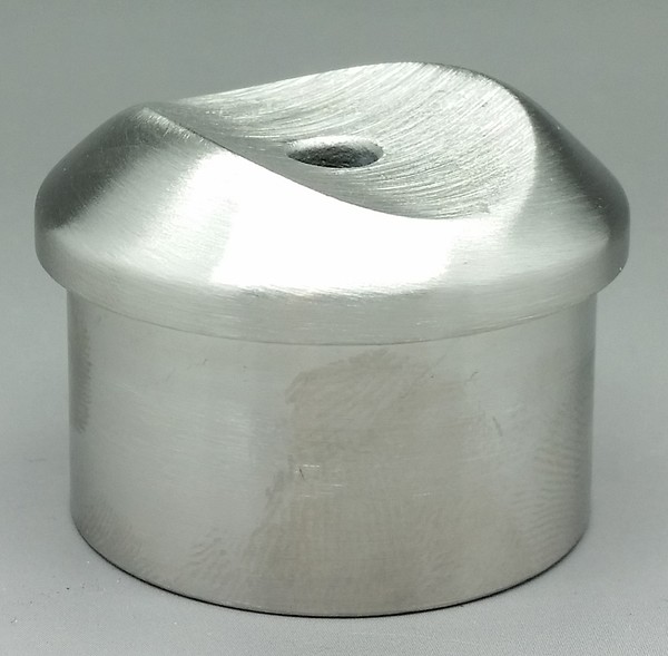 V2A Edelstahl 48,3 X 2 Mm Rohr Adapter Anschluss GeläNder Fitting Verbinder-image