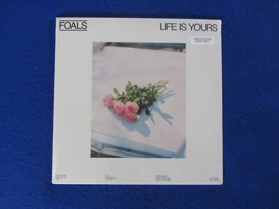 Foals LTD EDITION WHITE LP Life is yours (2022) FACTORY SEALED MINT