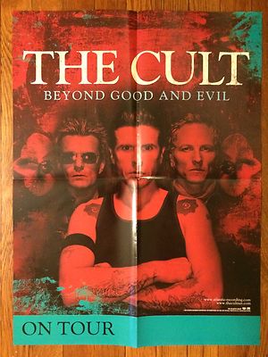 The Cult Beyond Good And Evil Vintage Lp Cd Record Store Promo Tour