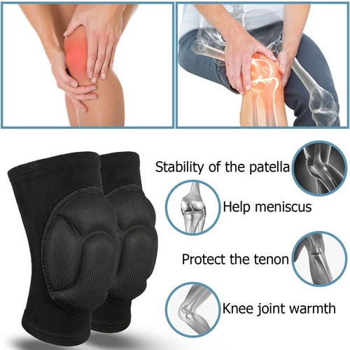 Knee Pads Knee Brace Collision Avoidance Kneepad Compression Knee Sleeve 1 Pcs - Picture 4 of 12
