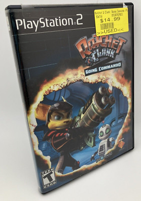 Ratchet & Clank: Going Commando (PlayStation 2) PS2 Game - No Manual
