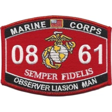 0861 Observer Liasion Man MOS Patch