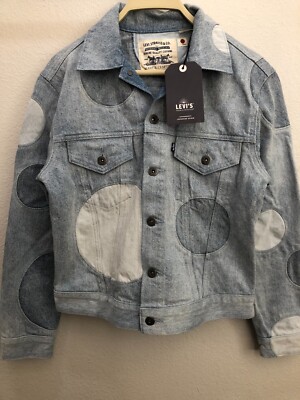 Levi s Made And Crafted Japanese Denim Trucker Jacket Sunspot Women s Small
