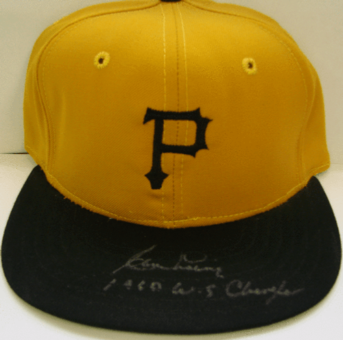Clem Labine Autograph hat Pittsburg Pirates 60 WS Champ - Bild 2 von 3