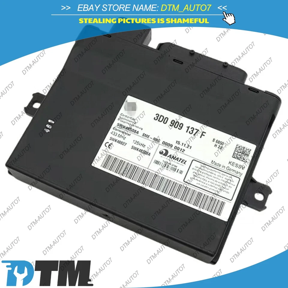 Bentley Porsche Touareg KESSY Module for Start Authorisation 3D0909137F - Image 2 of 4