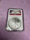 2014(S) S.999 SILVER Eagle NGC MS69, Struck at the San Francisco Mint