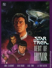 Star Trek Debt of Honor HC #1-1ST VG 1992 Stock Image