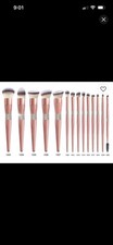 V Series Makeup Brush Set, Rose Gold Handles/...