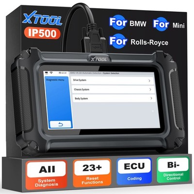 XTOOL IP500 Vollsystem-Bidirektionales Scan-Werkzeug für BMW/Mini/Rolls-Royce DE