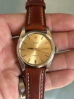 Authentic Rolex Oyster Precision Champagne Dial Men's 34mm Watch Ref 6426