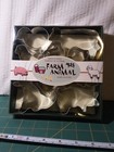 Farm Animal Cookie Cutters By Fox Run Seven Piece Set New In Sealed Package — photo 1