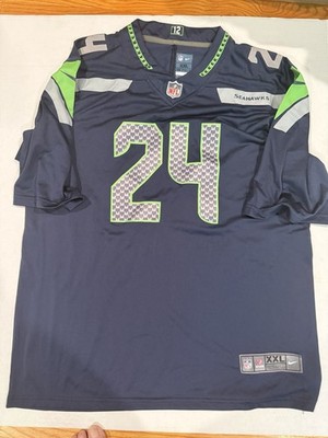 Marshall Lynch Nike Elite Jersey Seattle Seahawks Beast Mode Men s XXL