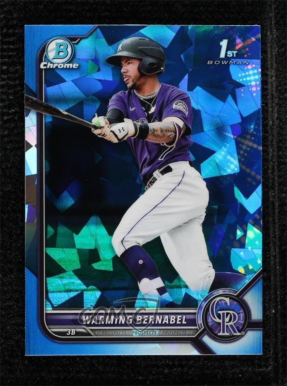2022 Bowman Sapphire Edition Chrome Prospects Warming Bernabel #BCP-46