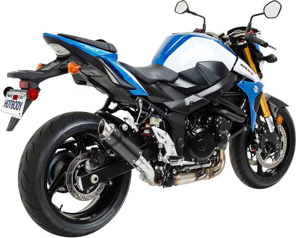 Hotbodies MGP Growler Slip-On - Silenciador de fibra de carbono motocicleta 61501-2400 Foto 3 de 4