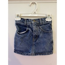 Vintage Jordache Kids Denim Skirt size 8