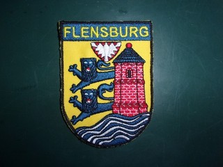 Ärmelabzeichen Ordnungsamt Flensburg mit Klett