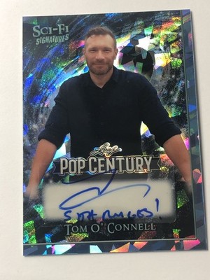 2026 Leaf Pop Century TOM O' CONNELL Auto Autograph Sci-Fi Signatures 4/5 Blue