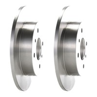 2 Bremsscheiben Ø 257,8 Mm Voll Bosch Passend FüR U.A. Nissan Primera