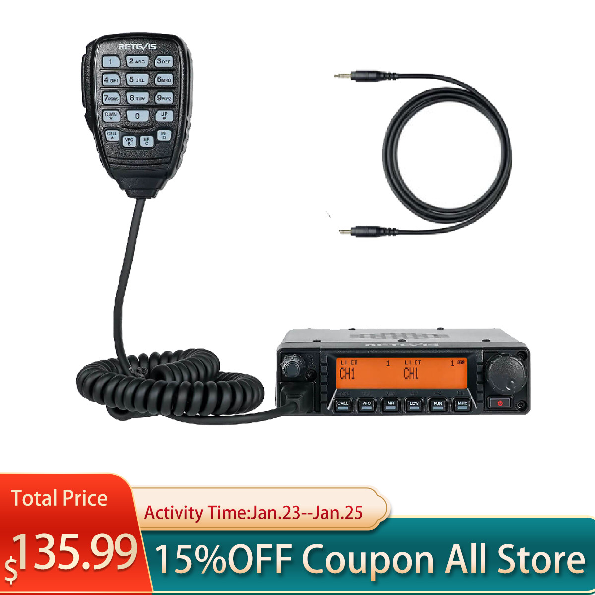 Car Radio High Power Fm Transceiver Base Station 8 Repeater 
