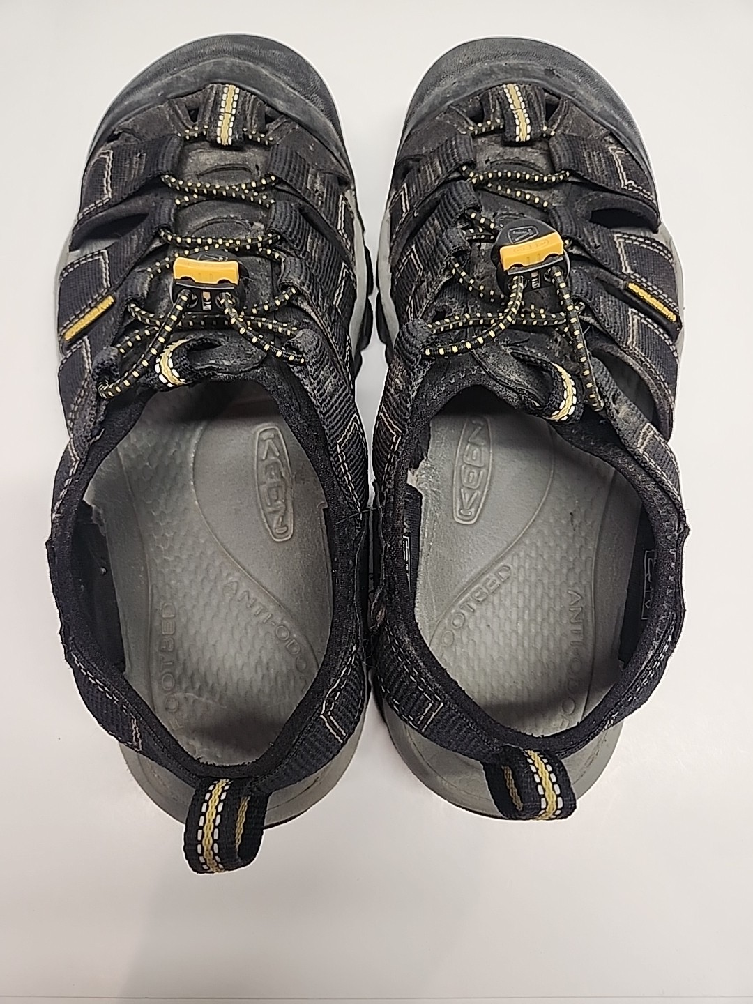 Sandali uomo KEEN acqua neri taglia 9 5 usati