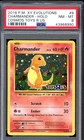 2016 Pokemon XY Evolutions Toys R Us Cosmo Holo 9 Charmander PSA 8