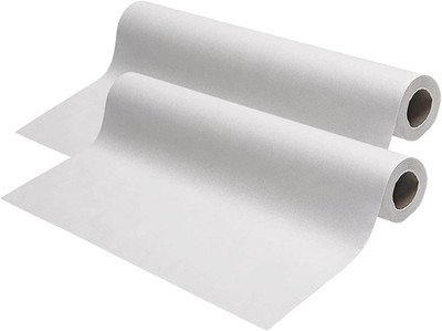 Exam Table Paper - 18''X125  Disposable Standard White Crepe - Paper Rolls