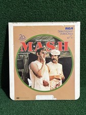 Vintage M A S H The Motion Picture CED RCA SelectaVision VideoDisc 1969 Movie