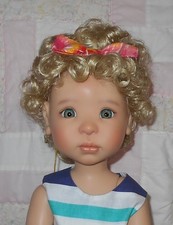 Kemper ANNIE Doll Wig SIZE 10/11 PALE BLONDE Full Head of Short Loose Curls NWT