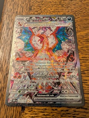 Pokemon Charizard EX Full Art Excellent Condition