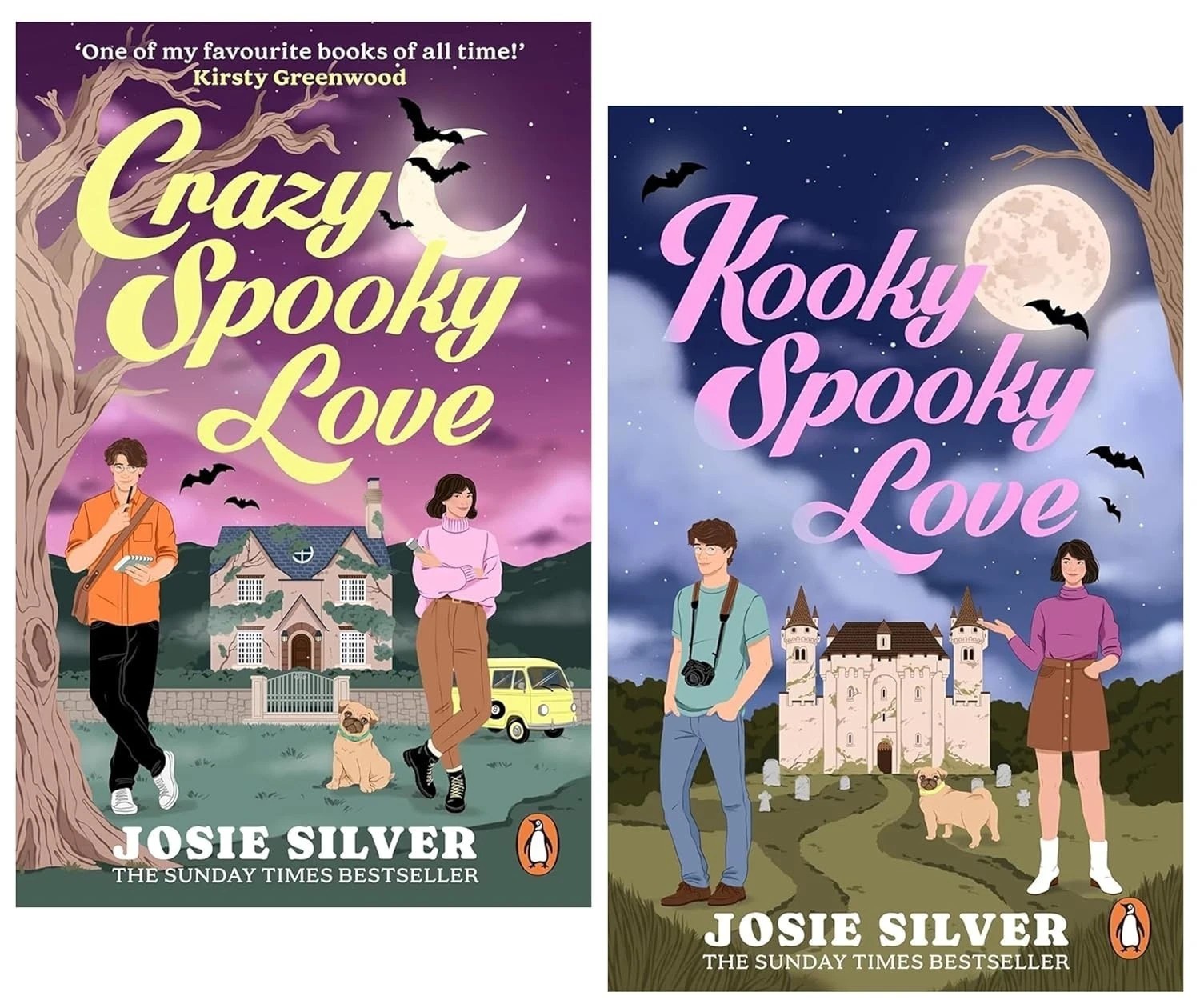 Melody Bittersweet Series by Josie Silver 2 Books Collection Set Kooky Spooky