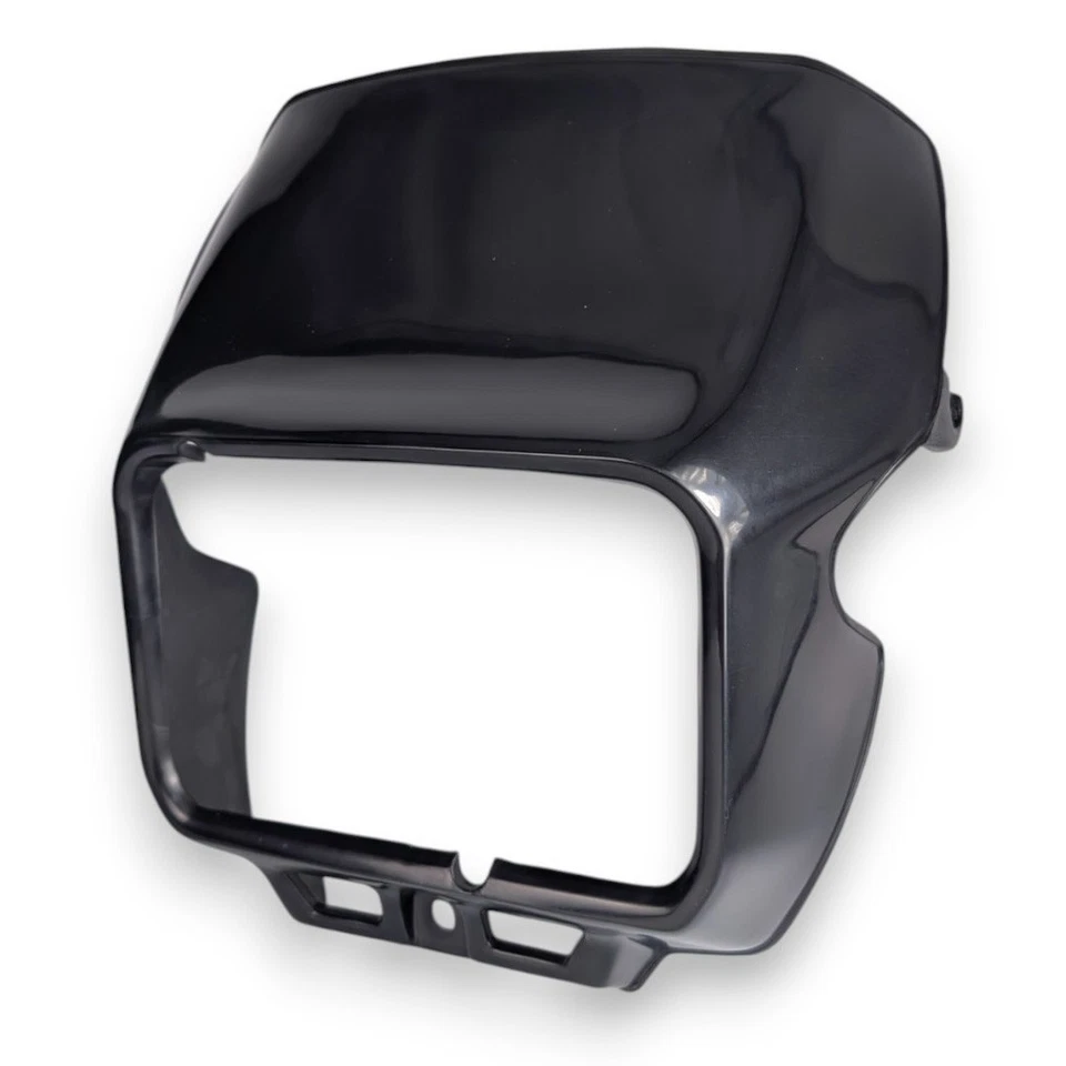 Masque De Lampe Noir Pour Yamaha XT 350 / XT 600 43F Z Tenere Phare Avant. - Photo 1/4
