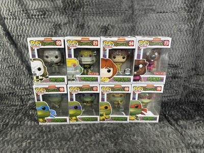 Funko Pop Retro Toys Teenage Mutant Ninja Turtles Set Of 8