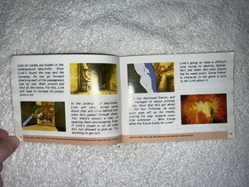 Nintendo The Legend of Zelda Instruction Booklet Manual for NES - Complete 